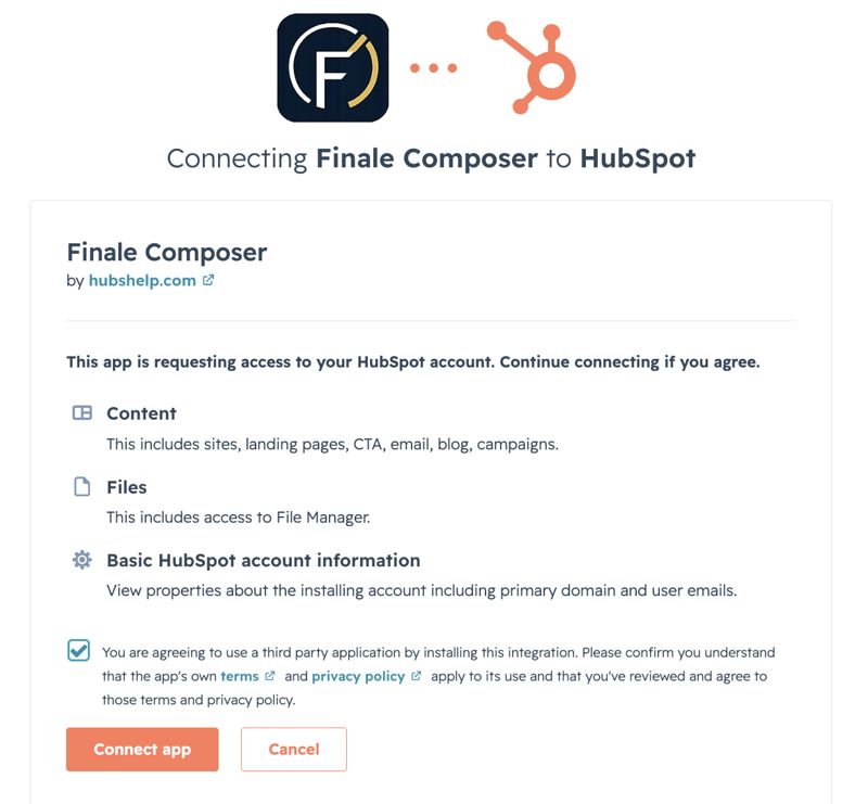 Finale Composer App - Step 2